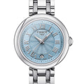 Tissot Bellissima Small Lady Light Blue Dial Silver Steel Strap Watch for Women - T126.010.11.133.00