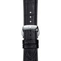 Tissot Gentlemen Blue Dial Black Leather Strap Watch for Men - T127.410.16.041.01