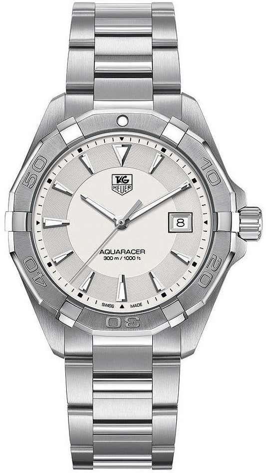 Tag Heuer Aquaracer White Dial Watch for Men - WAY1111.BA0928
