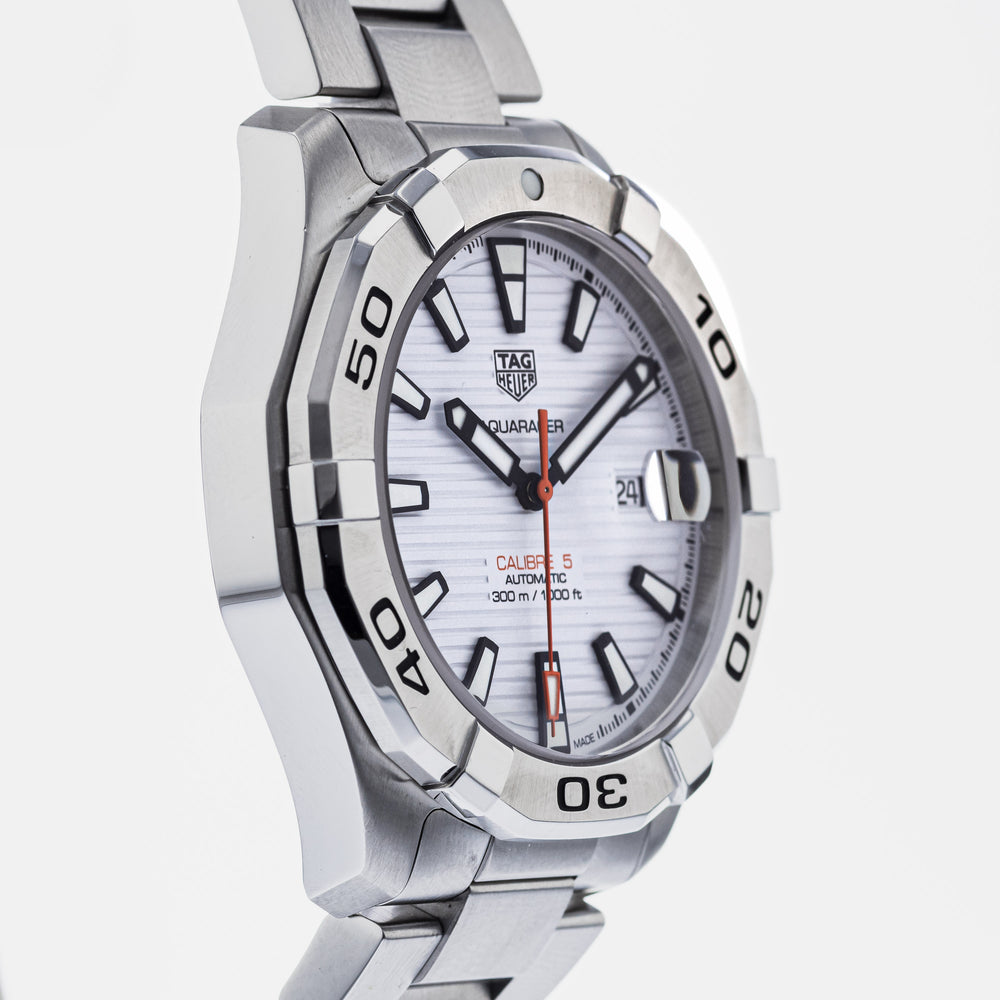 Tag Heuer Aquaracer White Dial Watch for Men - WAY2013.BA0927