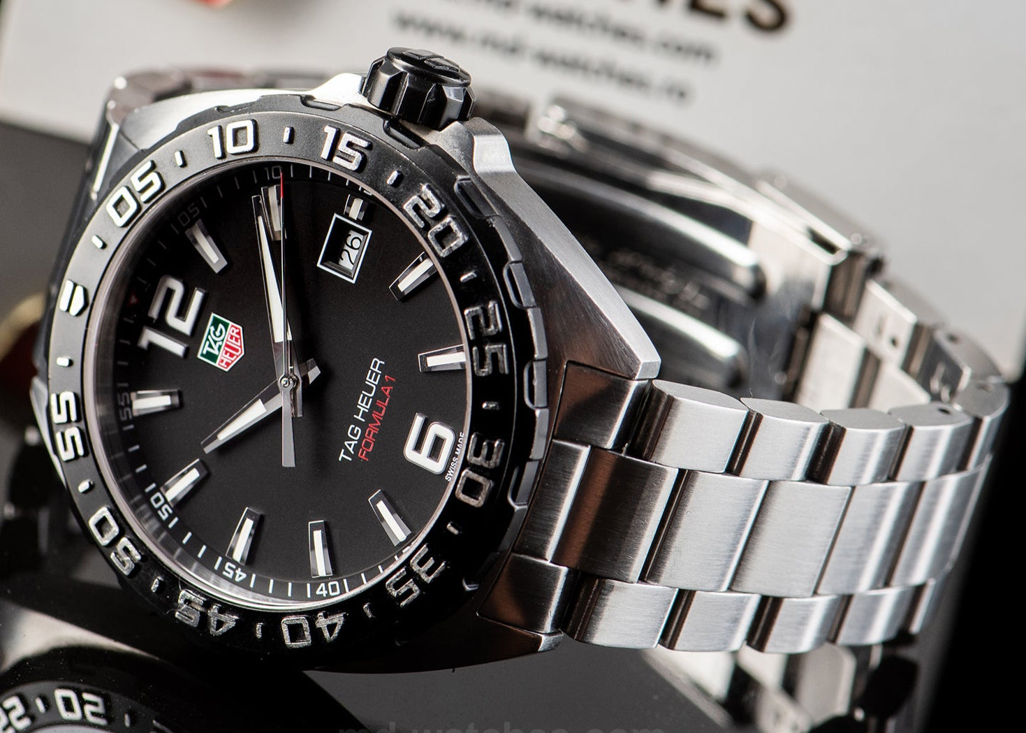 Tag Heuer Formula 1 Black Dial Watch for Men - WAZ1110.BA0875