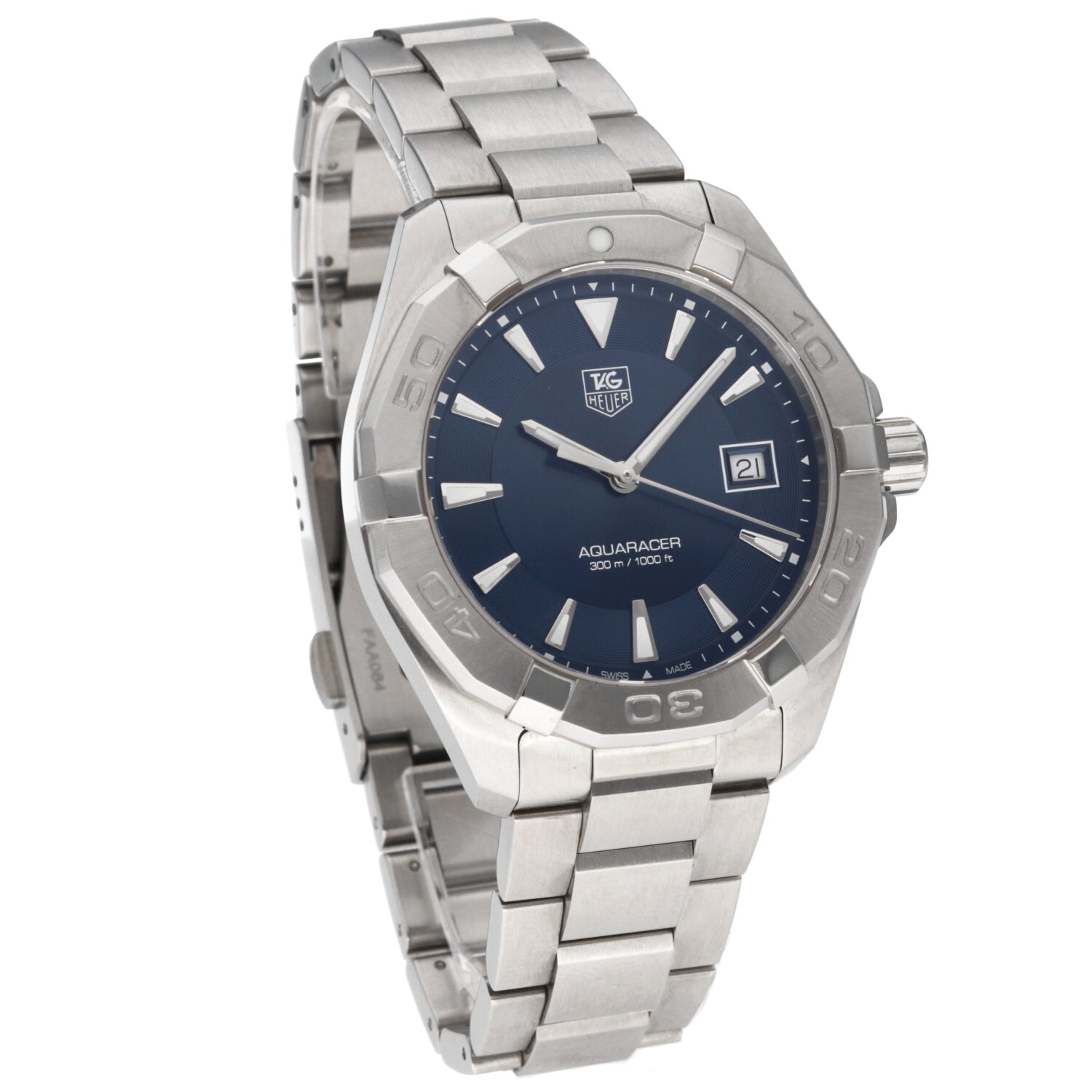 Tag Heuer Aquaracer Blue Dial Watch for Men - WAY1112.BA0928