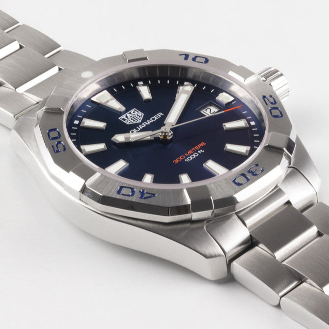 Tag Heuer Aquaracer Blue Dial Watch for Men - WBD1112.BA0928