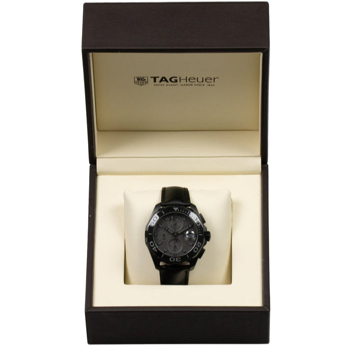 Tag Heuer Aquaracer Titanium Grey Dial Watch for Men - CAY218B.FC6370