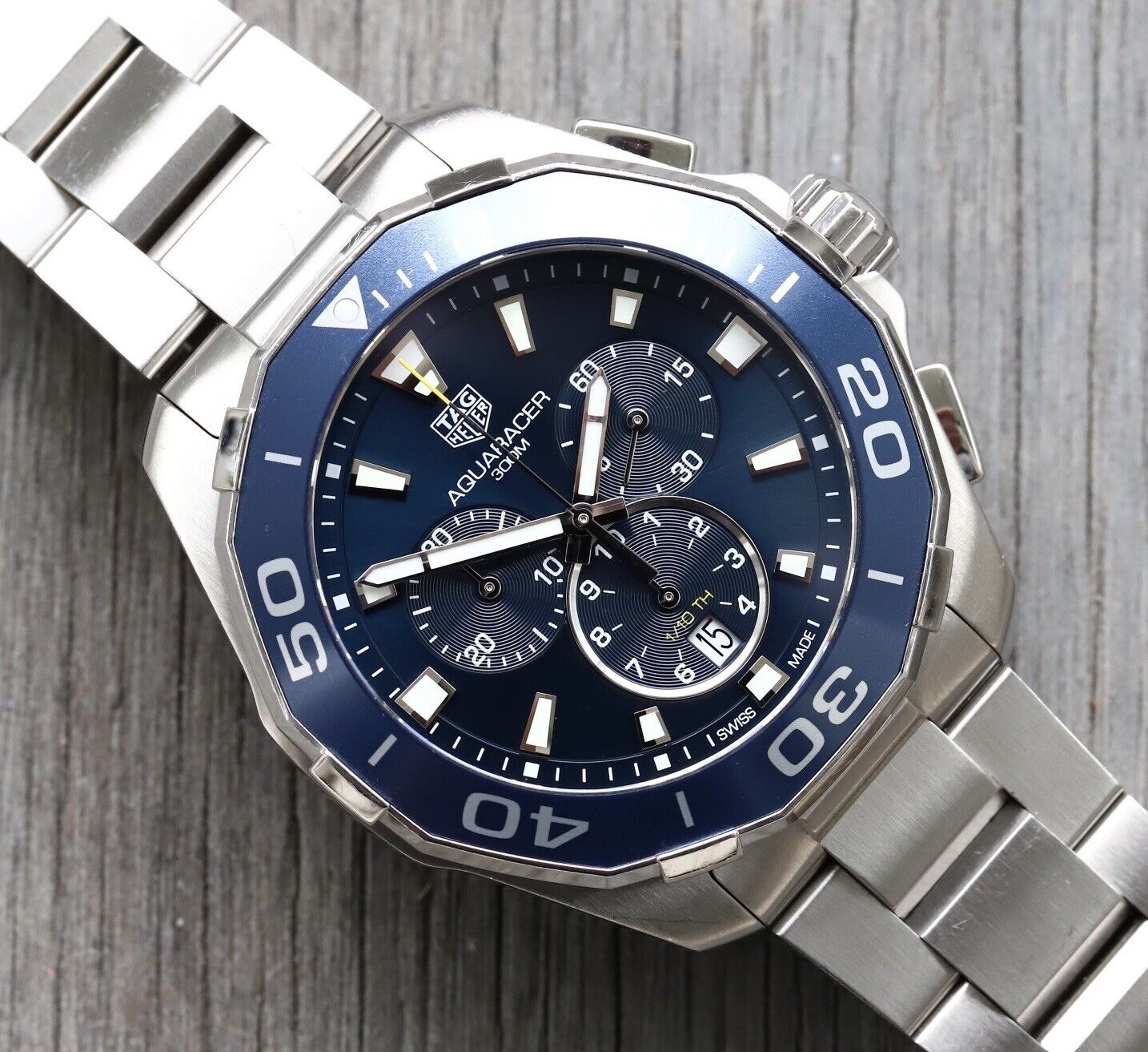 Tag Heuer Aquaracer Blue Dial Watch for Men - CAY111B.BA0927