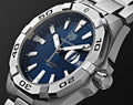 Tag Heuer Aquaracer Blue Dial Silver Steel Strap Watch for Men - WBD1112.BA0928