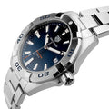 Tag Heuer Aquaracer Blue Dial Silver Steel Strap Watch for Men - WBD1112.BA0928