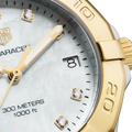 Tag Heuer Aquaracer White Mother of Pearl Dial Two Tone Steel Strap Watch for Women - WBD1322.BB0320
