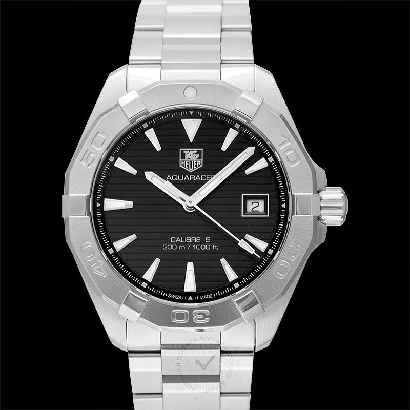 Tag Heuer Aquaracer Black Dial Watch for Men - WAY2110.BA0928