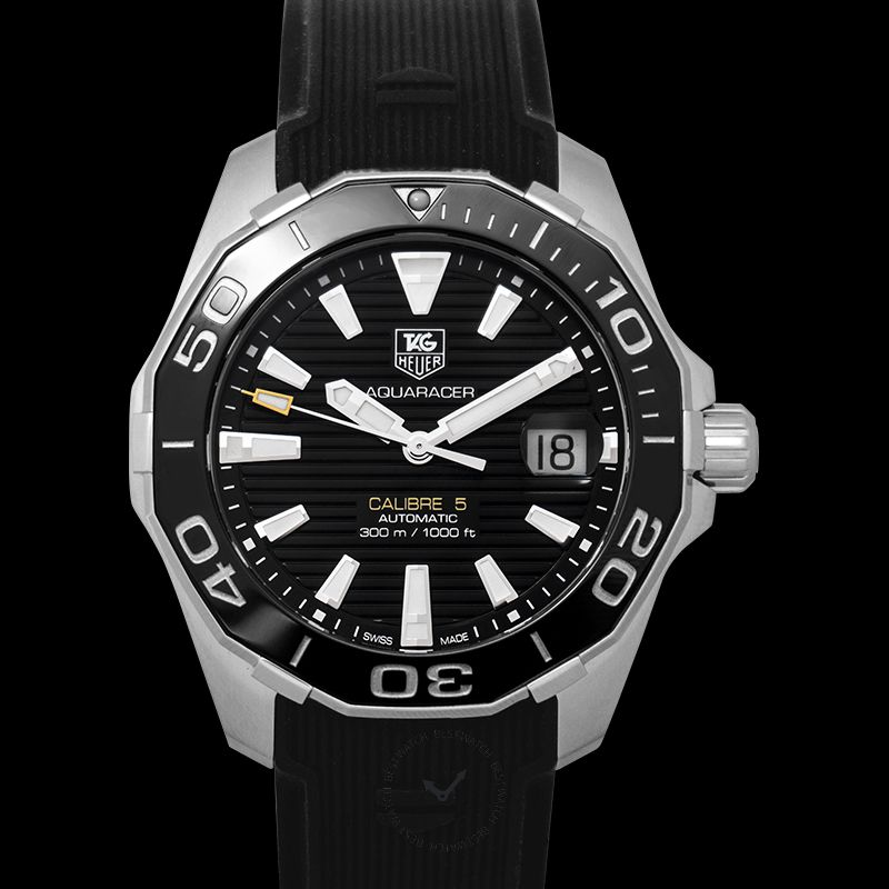 Tag Heuer Aquaracer Black Dial Watch for Men -  WAY211A.FT6151
