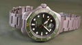 Tag Heuer Aquaracer Professional 300 Automatic Green Dial Silver Steel Strap Watch for Men - WBP208B.BF0631