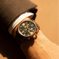 Tissot T Sport Chrono XL Classic Brown Dial Brown Leather Strap Watch For Men - T116.617.36.057.01