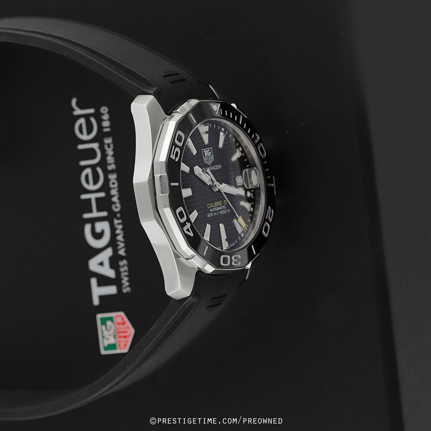 Tag Heuer Aquaracer Black Dial Watch for Men -  WAY211A.FT6151