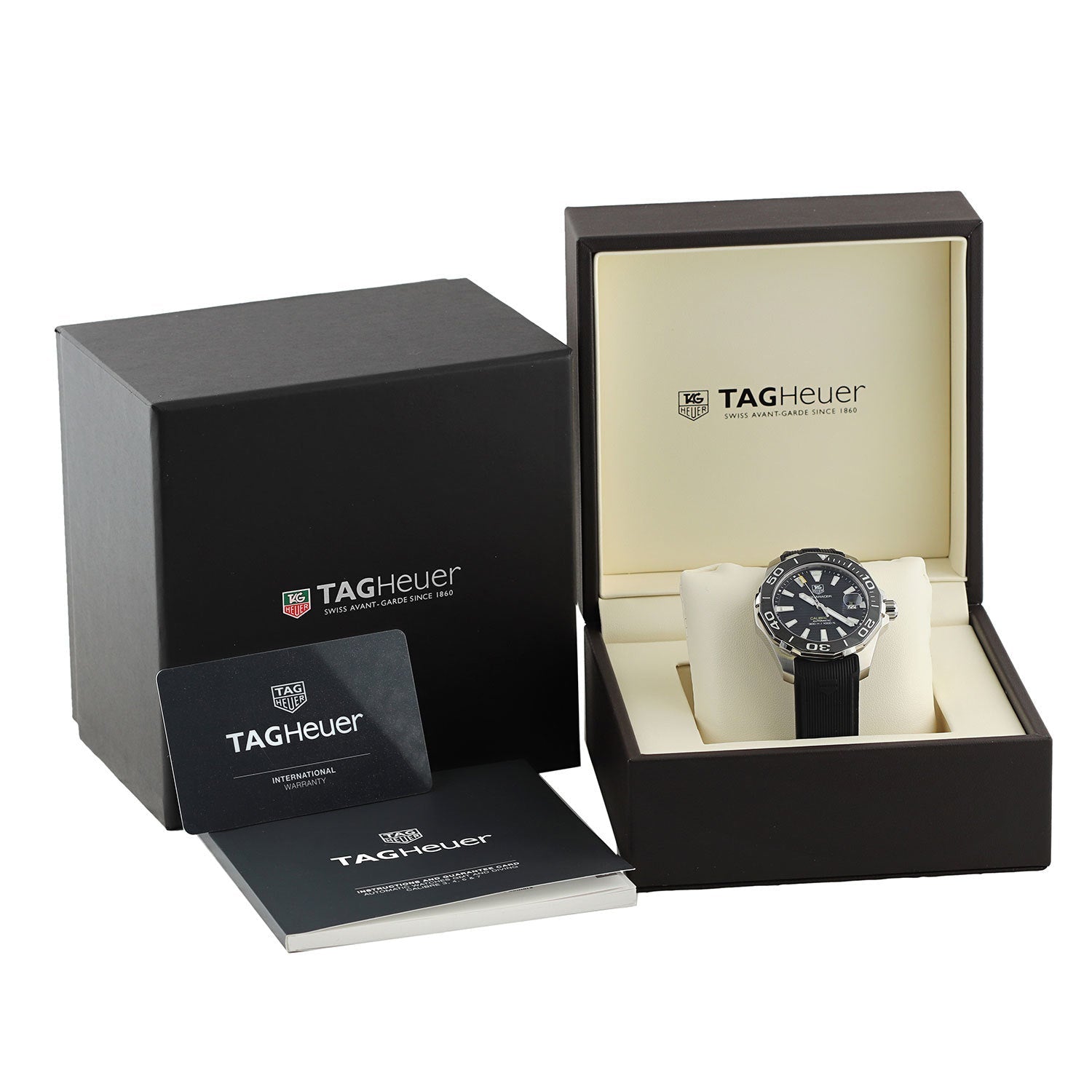 Tag Heuer Aquaracer Black Dial Watch for Men -  WAY211A.FT6151