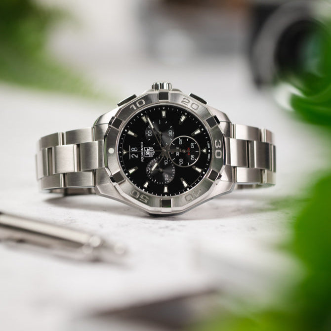 Tag Heuer Aquaracer Black Dial Watch for Men - CAY1110.BA0927