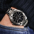 Tag Heuer Aquaracer Chronograph Black Dial Silver Steel Strap Watch for Men - CAY1110.BA0927