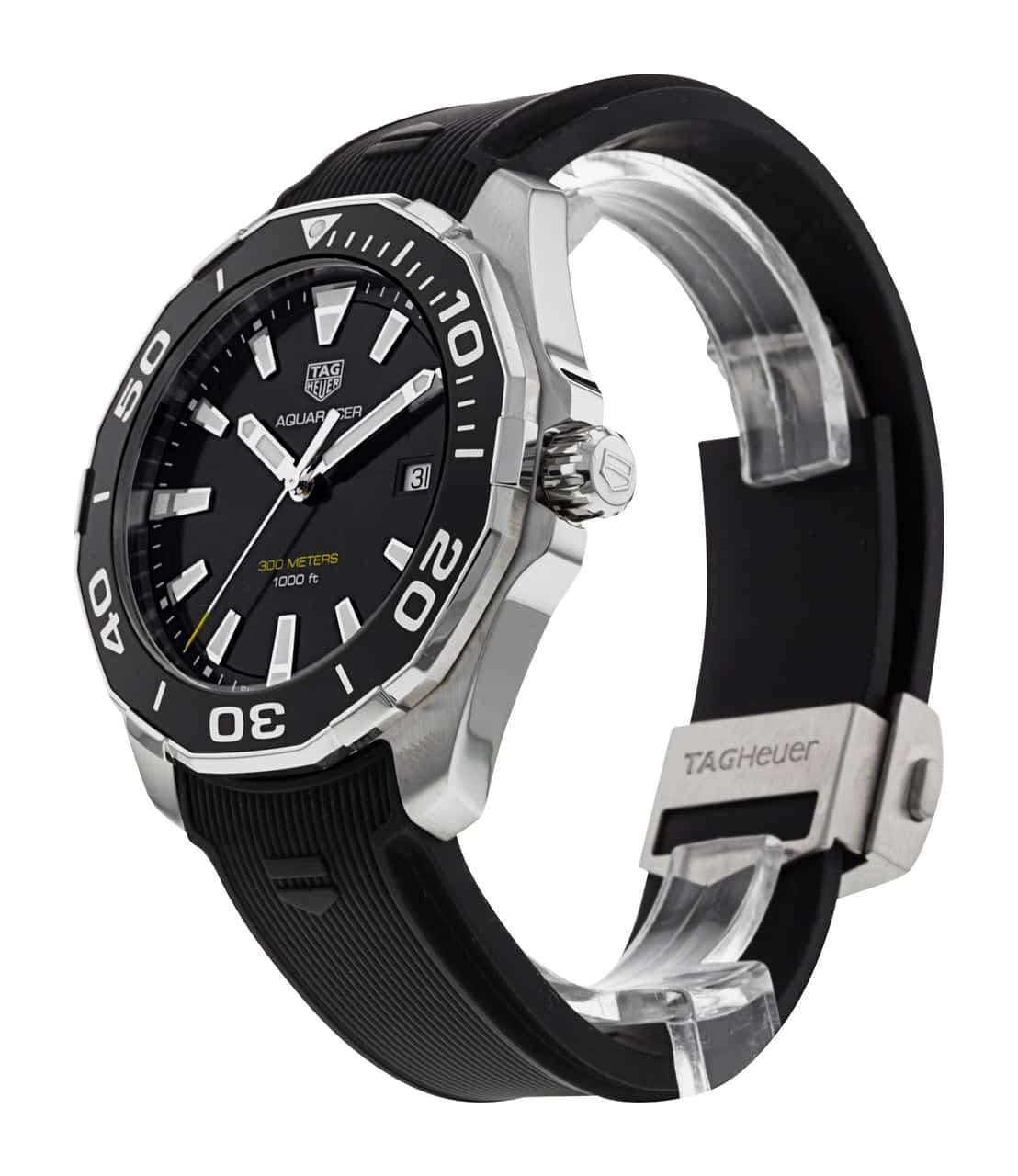 Tag Heuer Aquaracer Black Dial Watch for Men -  WAY101A.FT6141