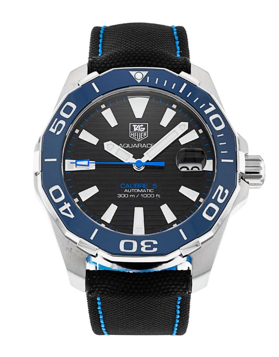 Tag Heuer Aquaracer Blue Dial Watch for Men - WAY211B.FC6363