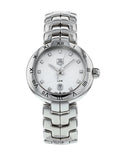 Tag Heuer Link Diamonds Mother of Pearl Dial Silver Steel Strap Watch for Women - WAT1411.BA0954