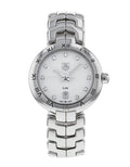 Tag Heuer Link Diamonds Mother of Pearl Dial Silver Steel Strap Watch for Women - WAT1411.BA0954