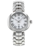 Tag Heuer Link Roman Numeral Silver Dial Silver Steel Strap Watch for Women - WAT1416.BA0954