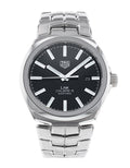 Tag Heuer Link Quartz Black Dial Silver Steel Strap Watch for Women - WBC2110.BA0603