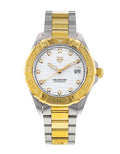 Tag Heuer Aquaracer Automatic Diamonds Silver Dial Two Tone Steel Strap Watch for Women - WBD2321.BB0320