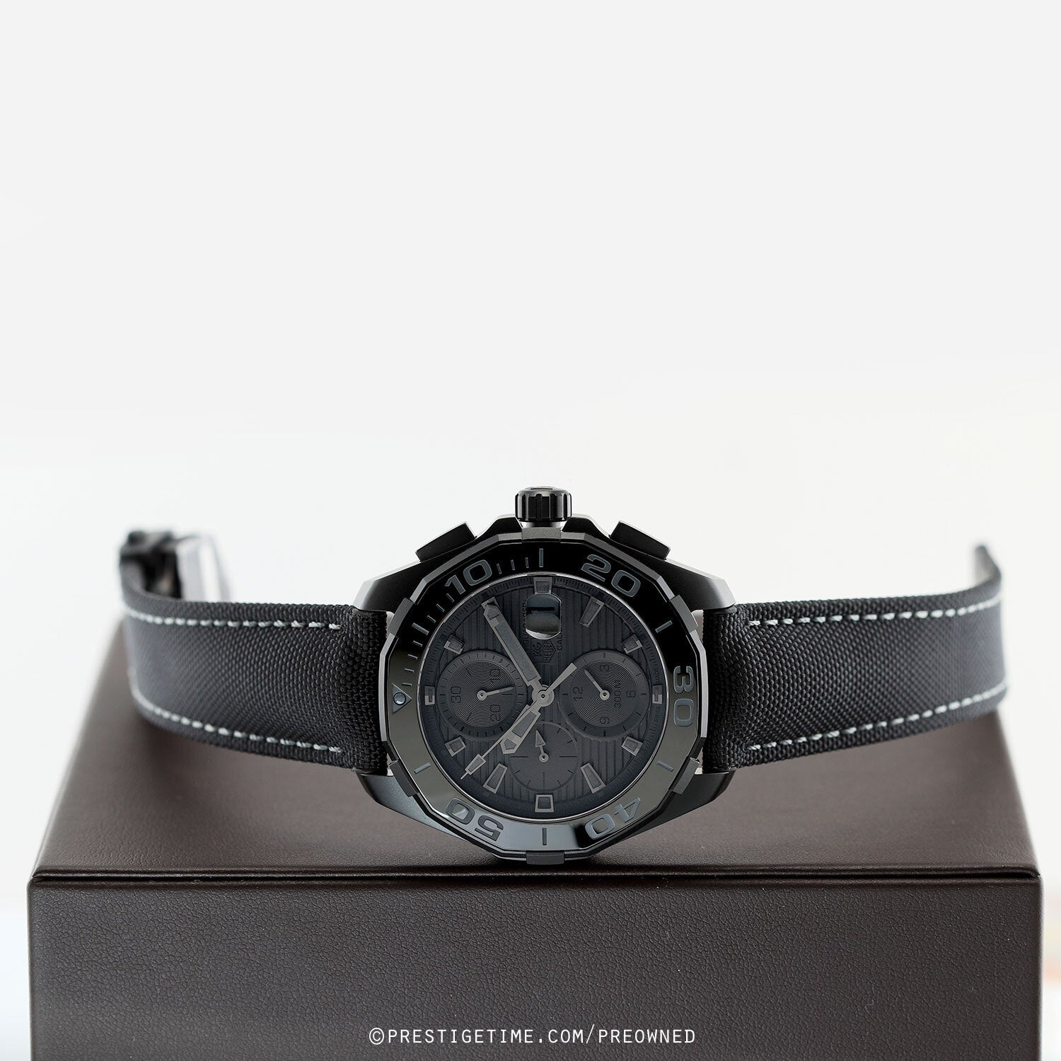 Tag Heuer Aquaracer Titanium Grey Dial Watch for Men - CAY218B.FC6370