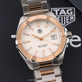 Tag Heuer Aquaracer White Dial Watch for Men - WAY1150.BD0911