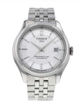 Tissot Ballade Powermatic 80 Cosc Silver Dial Silver Steel Strap Watch For Men - T108.408.11.037.00