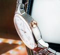 Tissot Le Locle Powermatic 80 Diamonds Silver Dial Two Tone Steel Strap Watch For Men - T006.407.22.036.01