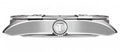Tissot PR 100 Sport Silver Dial Brown Leather Strap Watch For Men - T101.610.16.031.00