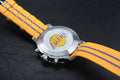 Tissot Quickster Chronograph NBA LA Lakers White Dial Yellow NATO Strap Watch for Men - T095.417.17.037.05