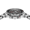 Tag Heuer Formula 1 Chronograph Senna Grey Dial Silver Steel Strap Watch for Men - CAZ201D.BA0633