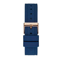 Guess Analog Quartz Blue Dial Blue Rubber Strap Watch For Women - W0562L3