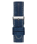 Guess Limelight Quartz Analog Blue Dial Blue Denim Strap Watch For Women - W0775l10