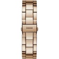 Guess G-Twist Rose Gold Dial Rose Gold Steel Strap Watch for Women - W1082L3