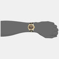 Guess Frontier Crystals Black Dial Black Silicone Strap Watch For Men - W1132G1