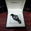 Tag Heuer Carrera Special Edition 39mm Black Dial Black Steel Strap Watch for Women - WAR1113.BA0602