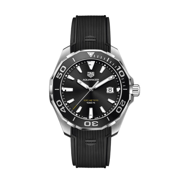 Tag Heuer Aquaracer Black Dial Watch for Men -  WAY101A.FT6141