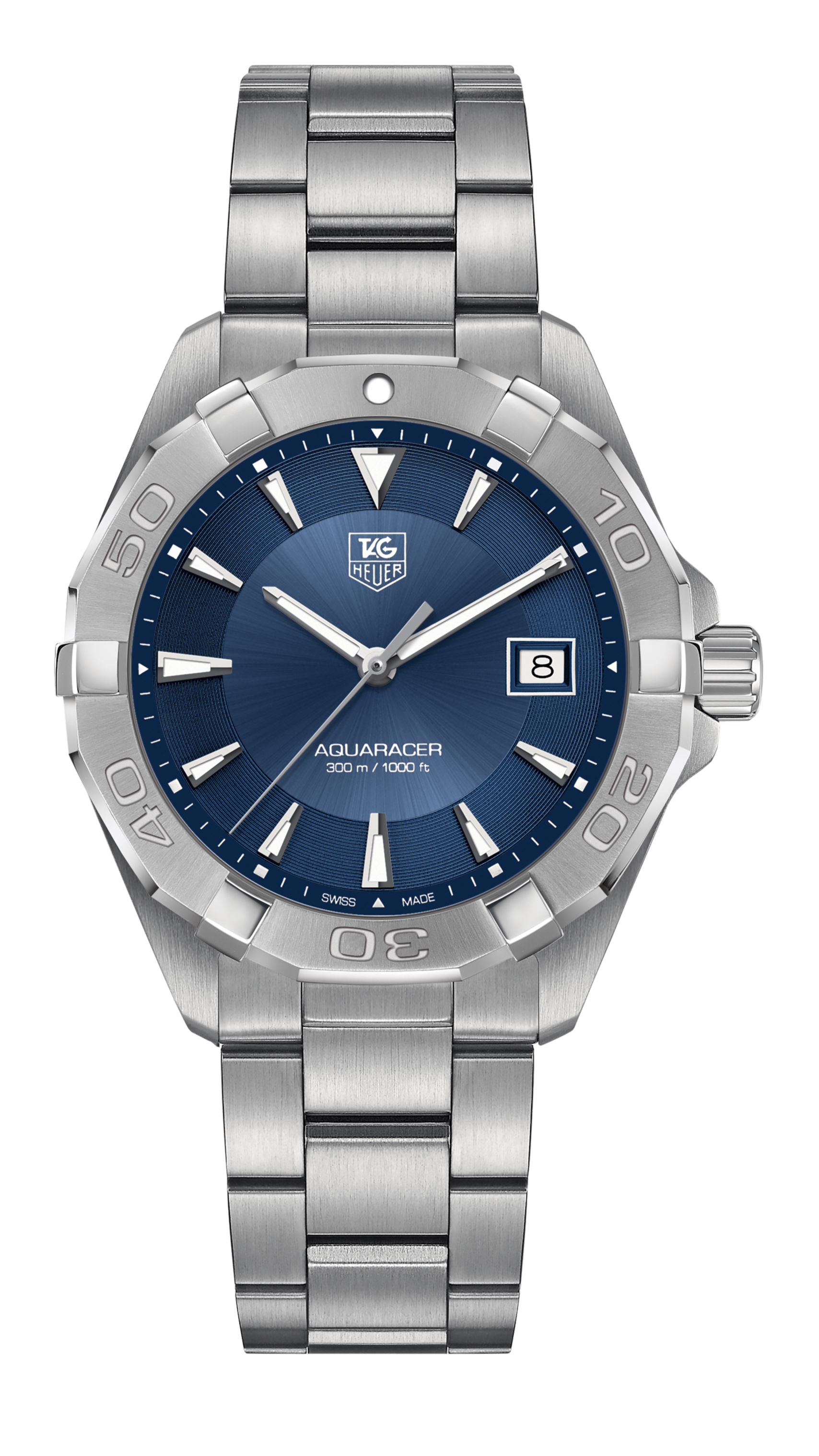 Tag Heuer Aquaracer Blue Dial Watch for Men - WAY1112.BA0928