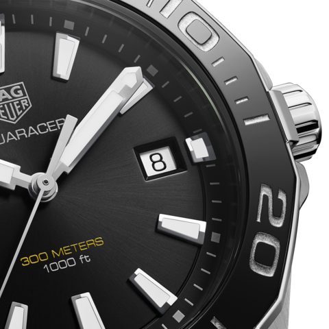 Tag Heuer Aquaracer Black Dial Watch for Men - WAY111A.BA0928