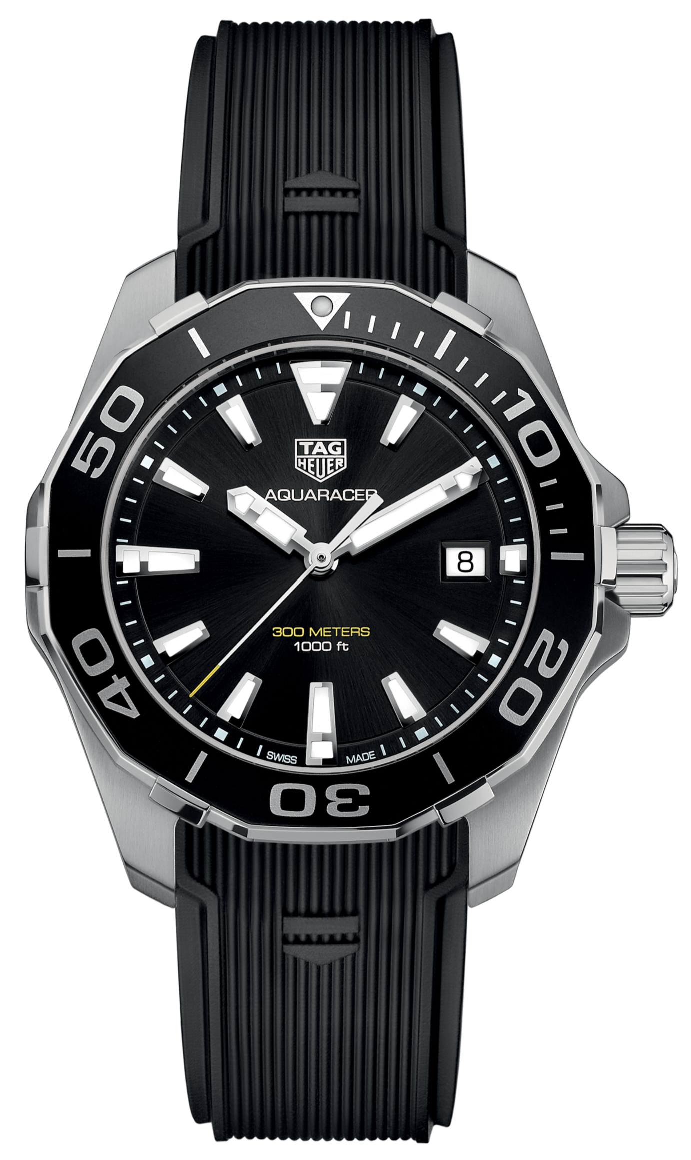 Tag Heuer Aquaracer Black Dial Watch for Men - WAY111A.FT6151