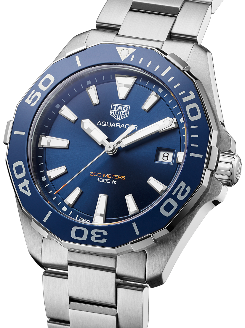 Tag Heuer Aquaracer Blue Dial Watch for Men - WAY111C.BA0928