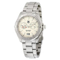Tag Heuer Aquaracer Chronograph White Dial Silver Steel Strap Watch for Men - WAY111Y.BA0928