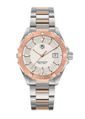 Tag Heuer Aquaracer White Dial Watch for Men - WAY1150.BD0911