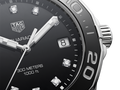 Tag Heuer Aquaracer Quartz Black Dial Two Tone Steel Strap Watch for Women - WAY131C.BA0913