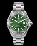 Tag Heuer Aquaracer Green Dial Watch for Men - WAY2015.BA0927