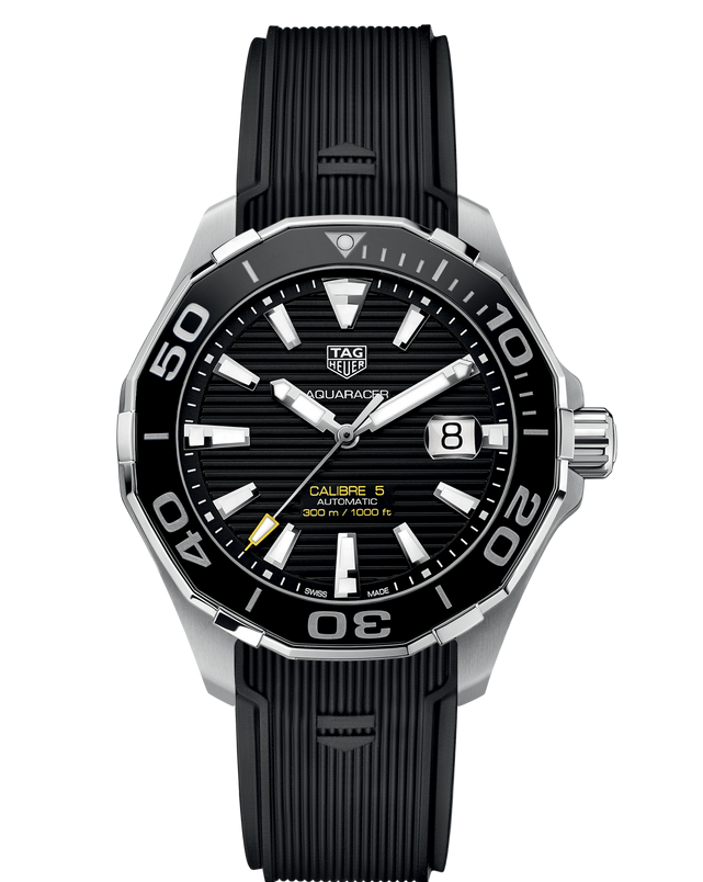 Tag Heuer Aquaracer Black Dial Watch for Men - WAY201A.FT6142