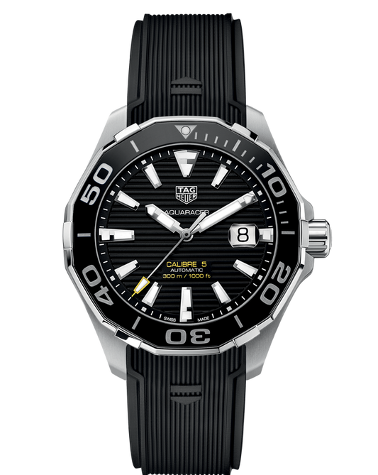 Tag Heuer Aquaracer Black Dial Watch for Men - WAY201A.FT6142